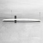 Shilo Agari plafonska lampa crna (570 mm) 4000K