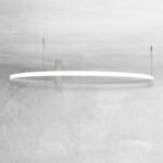 Shilo Agari plafonska lampa bela (570 mm) 3000K