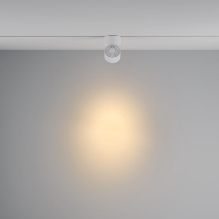 Maytoni Yin Monofazni šinski reflektor Unity beli 3000K 15W 24° - Slika 6