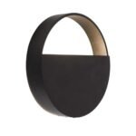 Shilo Omono zidna lampa crna (200 mm) 4000K