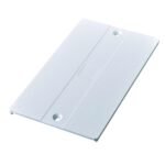 Shilo poklopac za trofaznu šinsku rasvetu bela