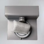 Shilo Sapporo zidna lampa siva