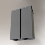 Shilo Toda plafonska lampa siva (180 mm)