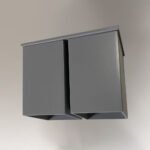 Shilo Toda plafonska lampa siva (90 mm)