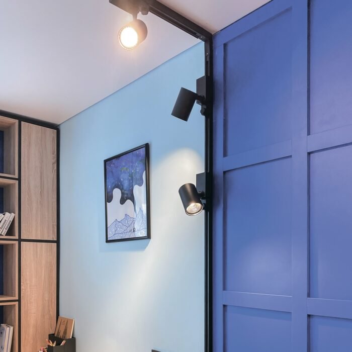 Maytoni Vuoro Trinity trofazni šinski reflektor crni 3000K 10W 24° - Slika 1